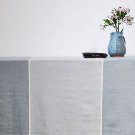 Raya tablecloth grays